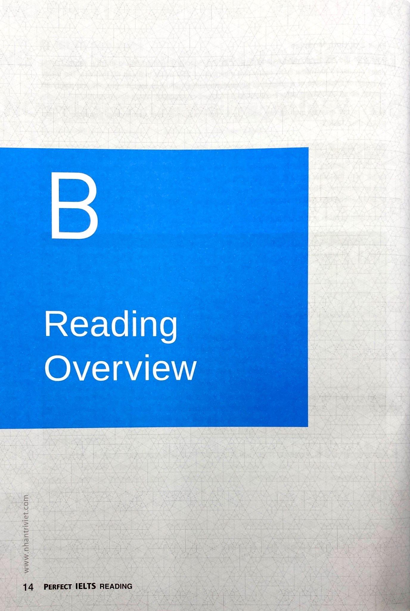 Sách Perfect IELTS Reading