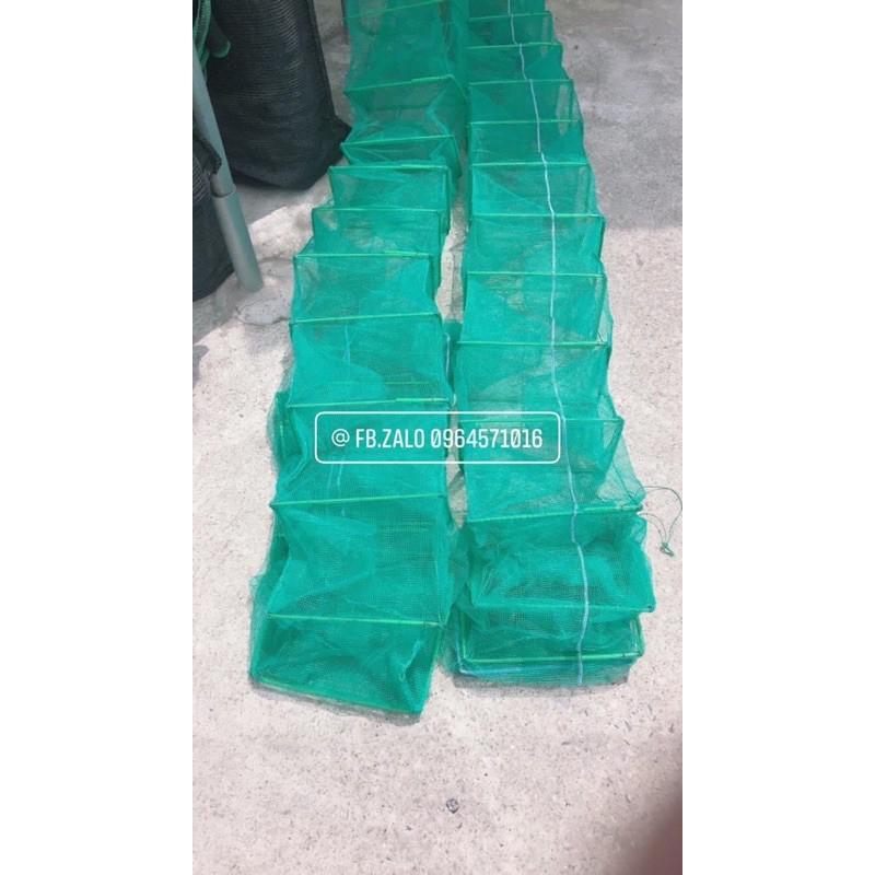 Lưới lồng bát quái 15 19 21 24 khung - bắt tôm cua cá