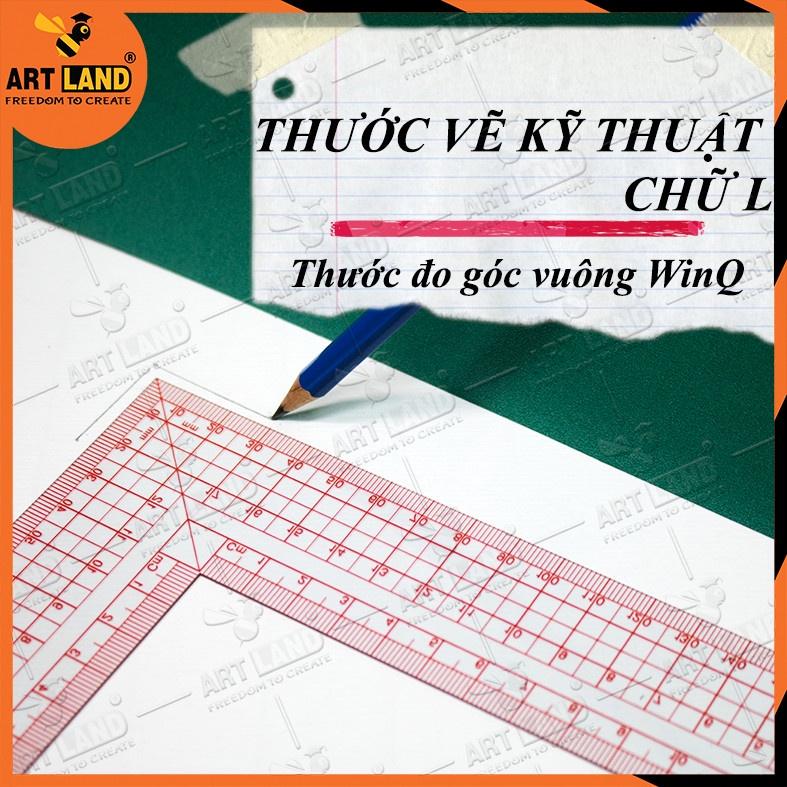 Bộ thước Eke tam giác WinQ - Triangle ruler