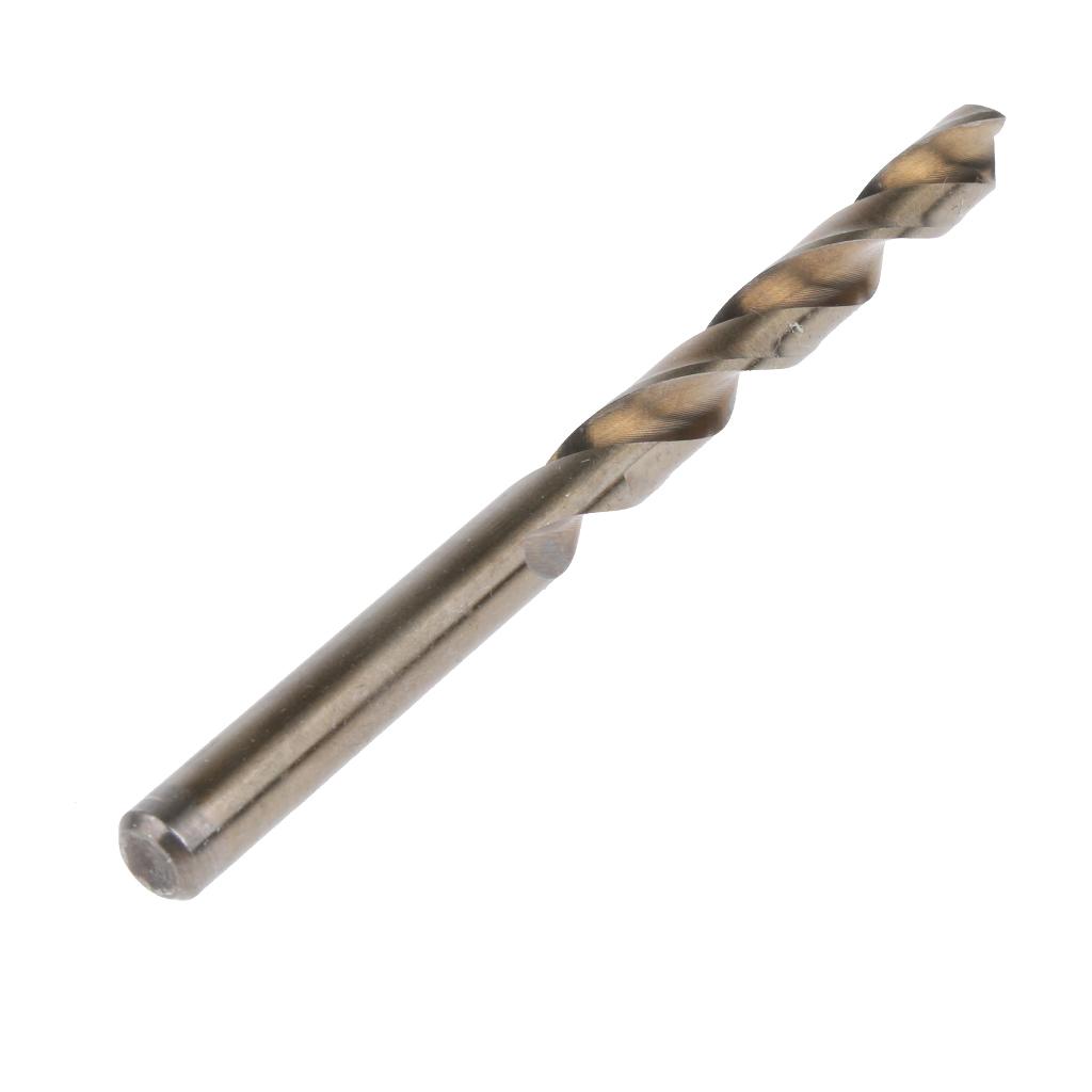 Bộ 19 M35 Cấp Cobalt 5% HSS Mũi Khoan Xoắn Bit Bộ Dụng Cụ Khoan