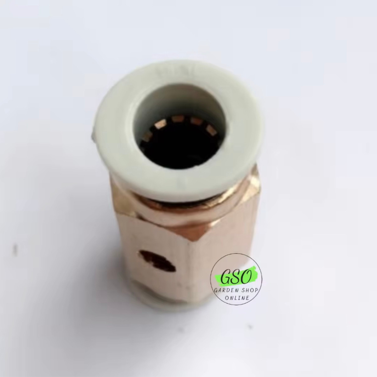 Đế gắn béc phun sương bằng đồng nối nhanh - Nối giữa 2 đầu 8mm