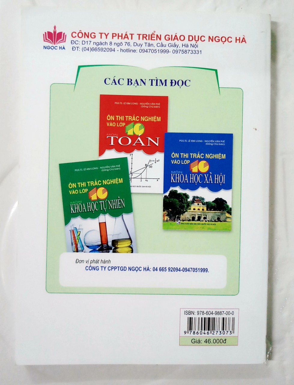 Ôn thi trắc nghiệm vào lớp 10 môn Toán