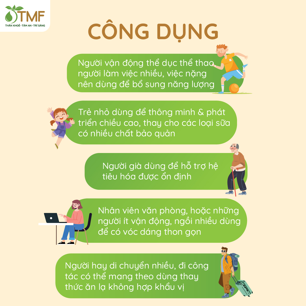 Bột ngũ cốc nảy mầm Tami không đường 900g TÂM MINH FOODS