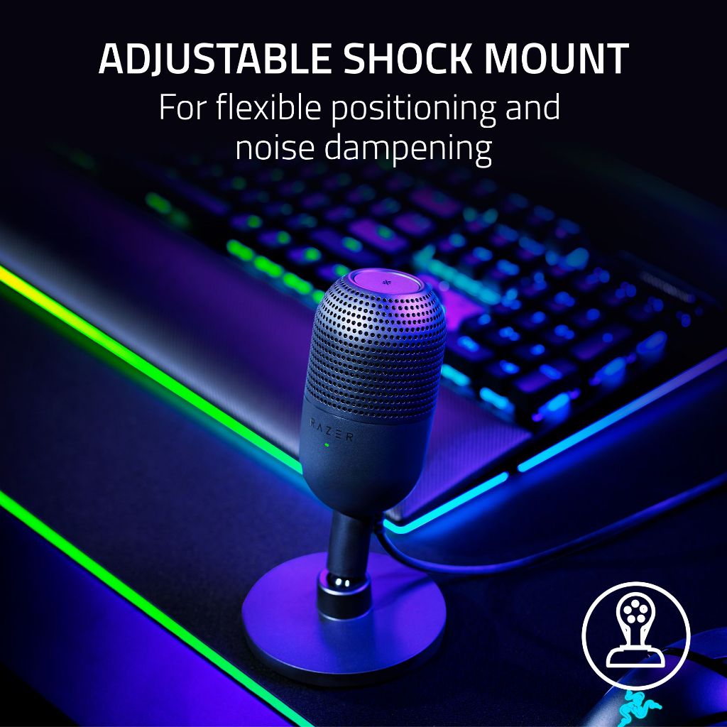 Thiết bị Microphone Razer Seiren V3 Mini - Hàng chính hãng