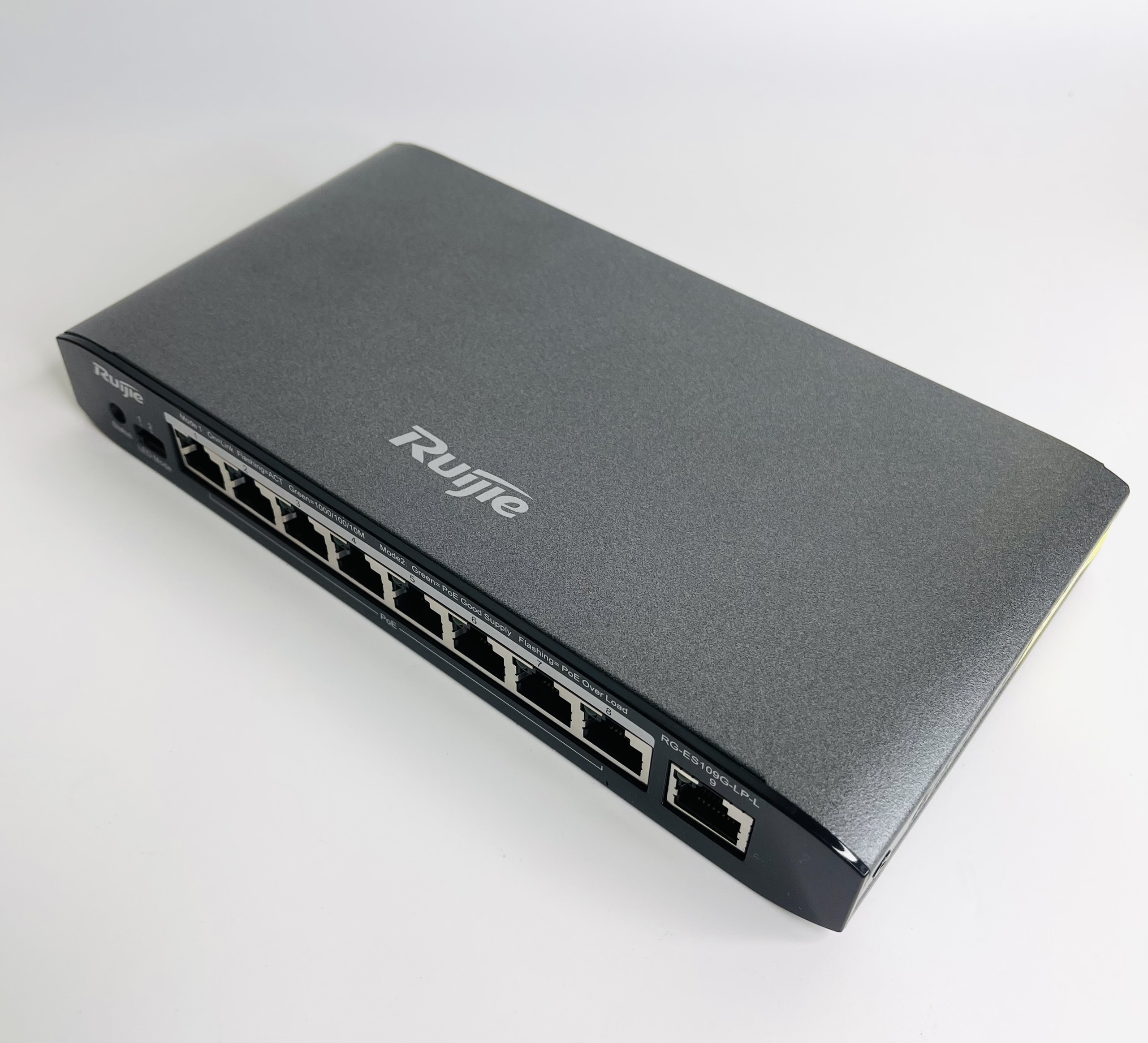 Switch Poe Ruijie Reyee RG-ES109G-LP-L 8-Port, Hàng Chính Hãng.