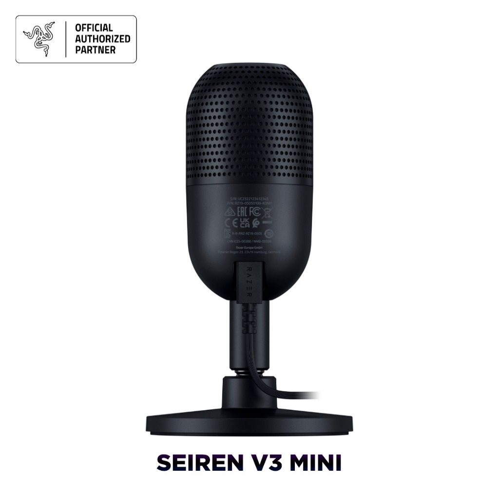 Thiết bị Microphone Razer Seiren V3 Mini - Hàng chính hãng
