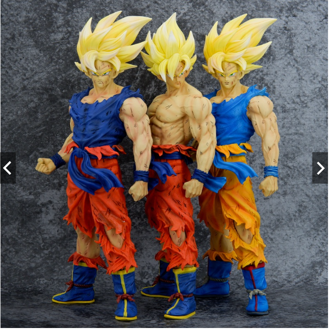 Mô hình nhân vật SonGoKu Super Saiyan KD Siêu To trạng thái chiến