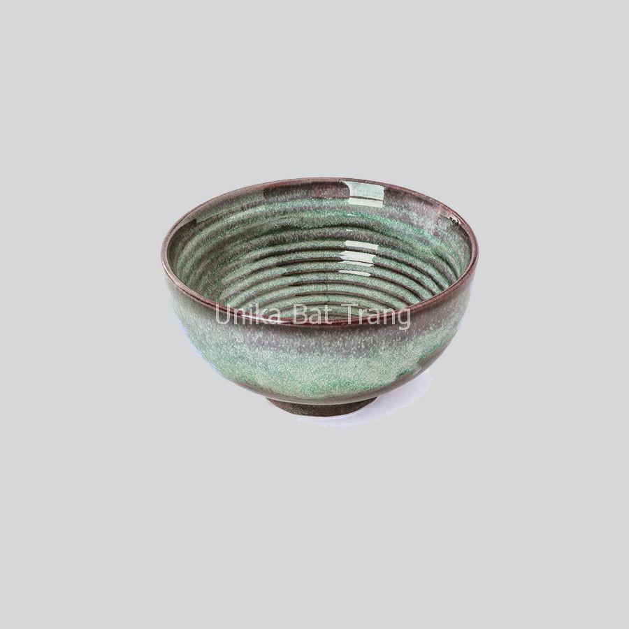 Bát Tô Sâu 17x9.5Men Hồng Tuyết - Bát Tô Men Hồng Tuyết - Gốm Sứ Cao cấp Bát Tràng