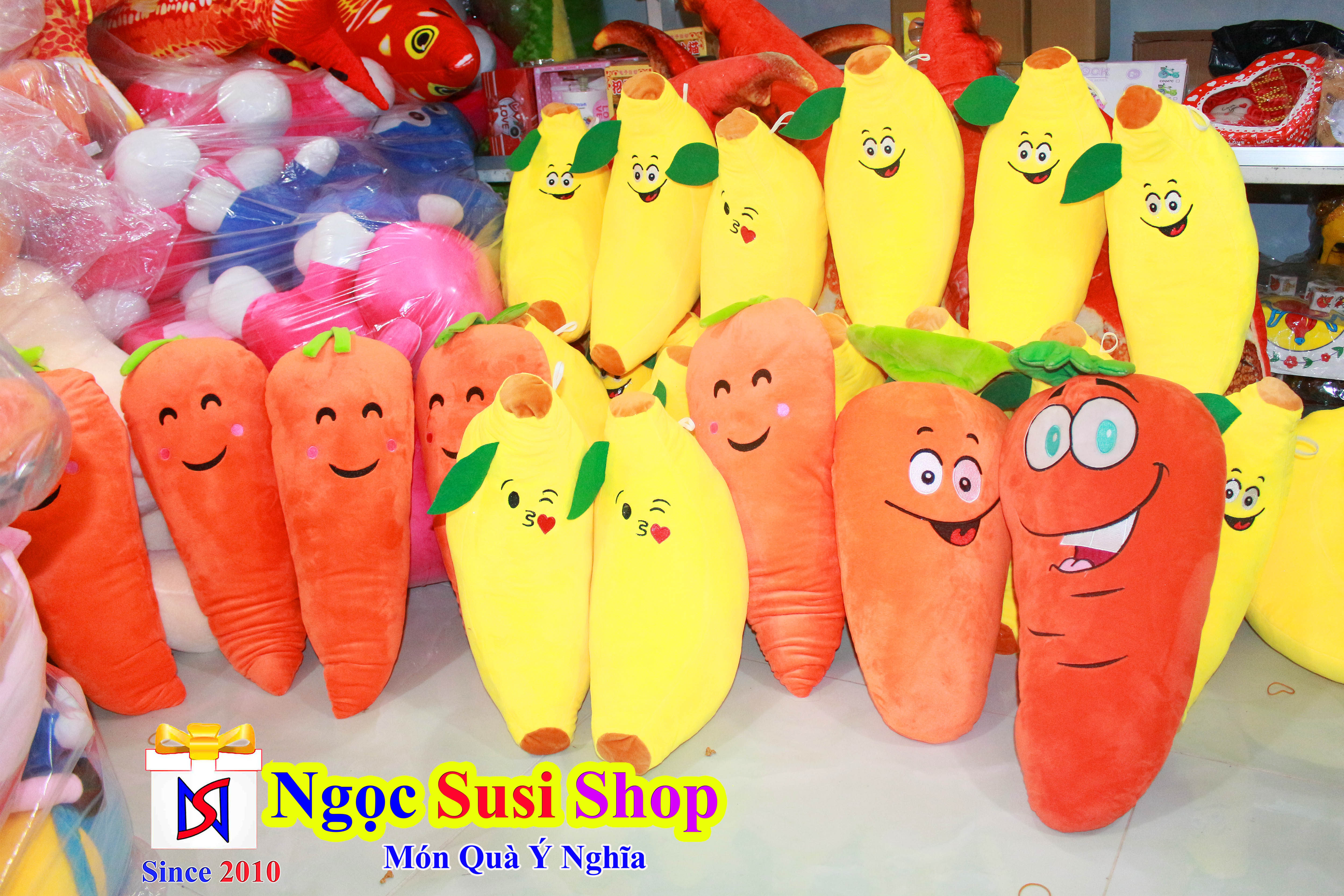 GẤU BÔNG CÀ RỐT SIÊU TO SIÊU DÀI - CỰC ĐẸP