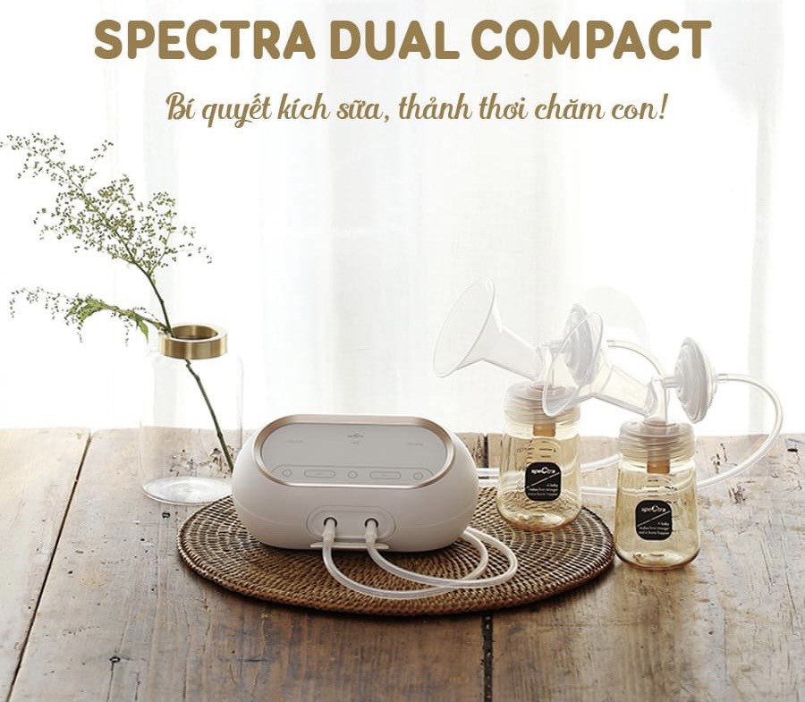 MÁY HÚT SỮA ĐIỆN ĐÔI SPECTRA DUAL COMPACT - BẢO HÀNH 24 THÁNG