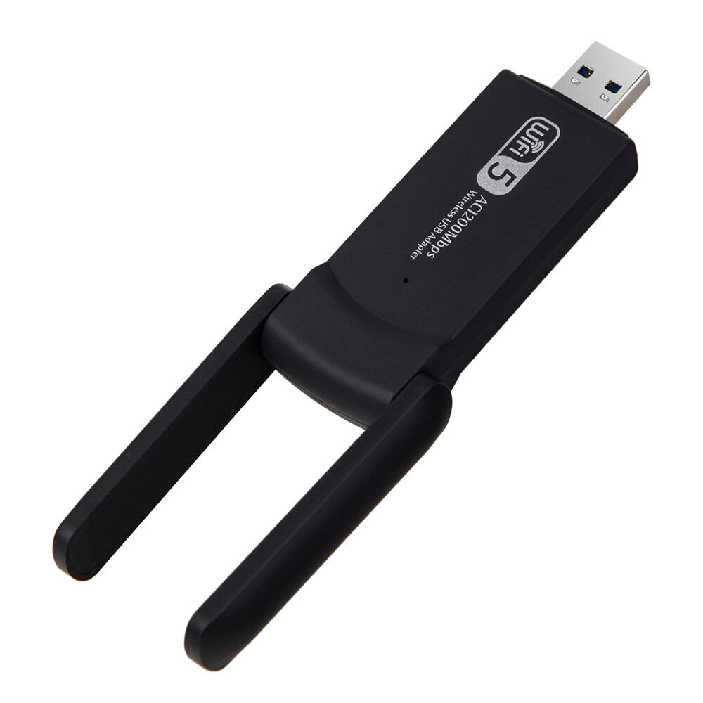 Bộ Chuyển Đổi WiFi USB 1200Mbps (2.4G - 5G)/ 1900Mbps (2.4G - 5.8G) Thu Mạng The Deosd - Hàng Chính Hãng