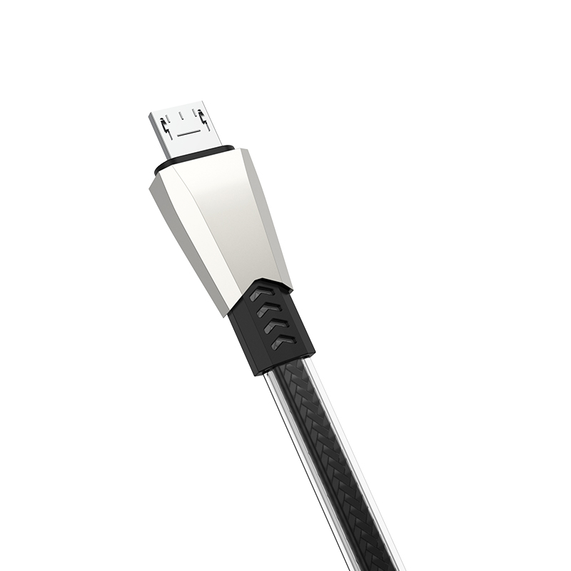 Cáp sạc Micro USB dài 1m2 Borofone BU2 - Hàng chính hãng