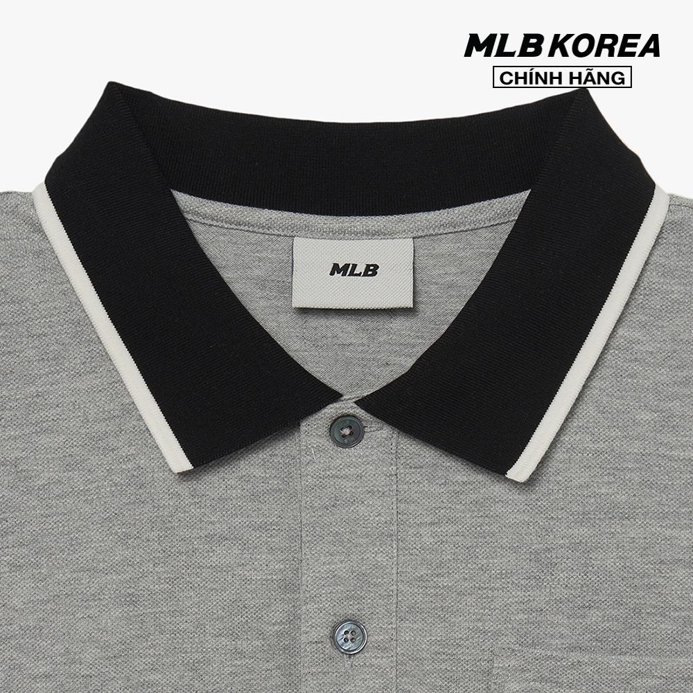 MLB - Áo polo nam tay ngắn Basic Comfortable Fit Collar 3LPQB0133-50MGS