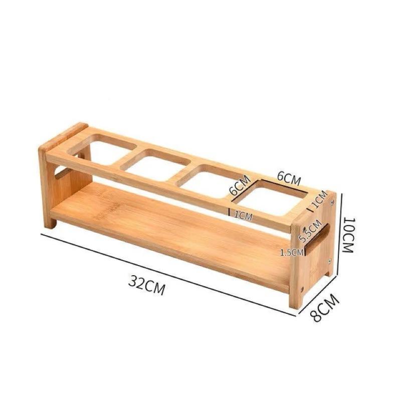 Gỗ Giá Đựng Gia Vị Nhà Bếp, Gia Vị, Giá Để Đồ Chai Dầu Gia Vị, Kệ Lọ Gia Vị, Phụ Kiện Nhà Bếp