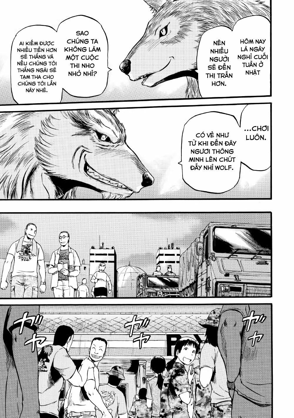 gate - jietai kare no chi nite, kaku tatakeri chapter 69.5 9