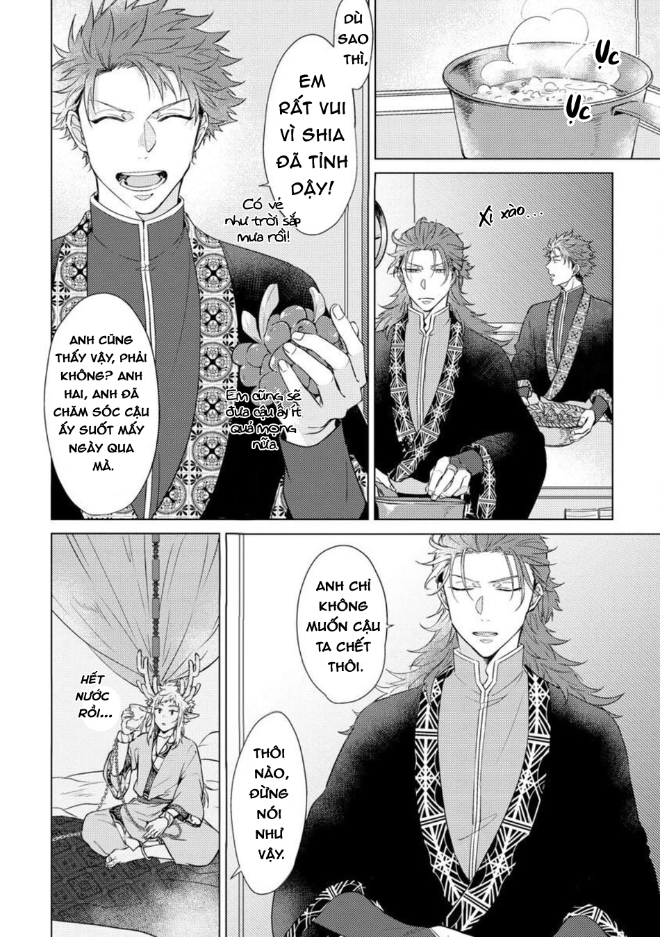 gặp gỡ em, thú nhân màu chàm trắng chapter 4 12