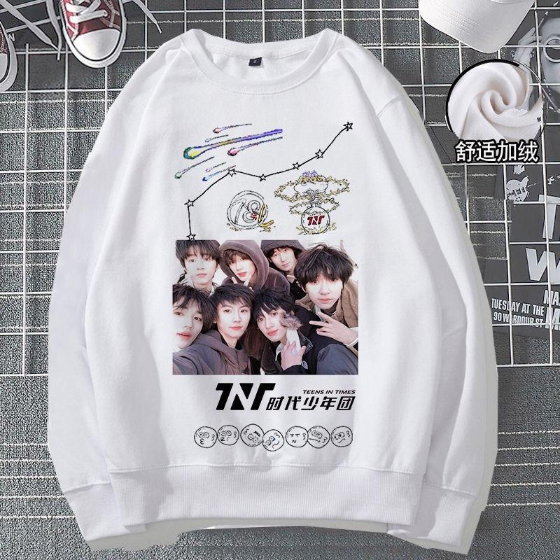 Áo Hoodie in hình nhóm TNT thời trang Kpop