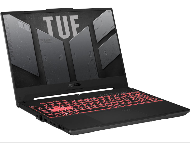 Laptop Asus TUF Gaming F15 FX507ZC-HN124W (Core i7-12700H | 8GB | 512GB | RTX 3050 4GB | 15.6-inch FHD | Win 11 | Jaeger Gray) - Hàng Chính Hãng - Bảo Hành 24 Tháng