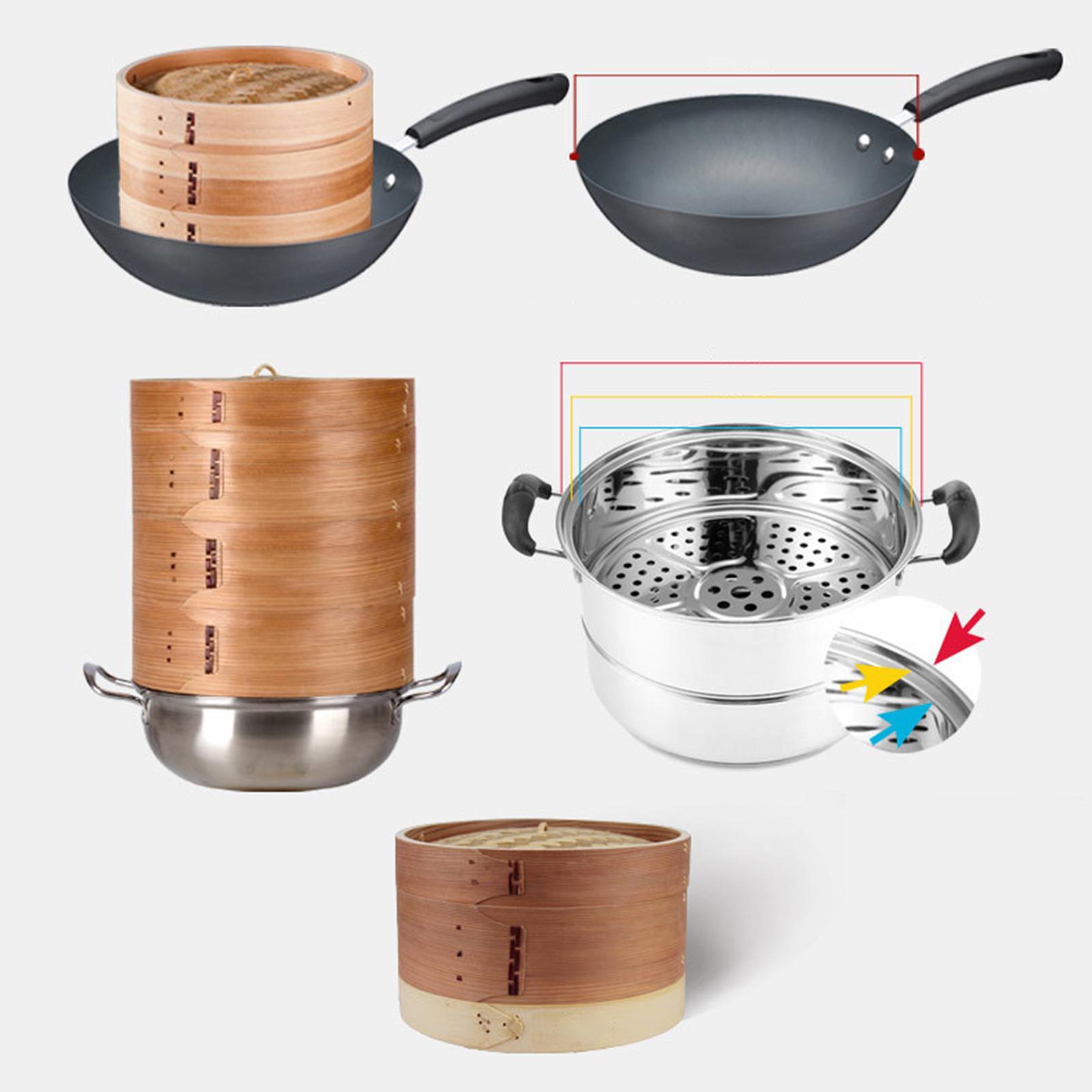 Cooking Steamer Eco Friendly Round Food Household for Dumpling Baking