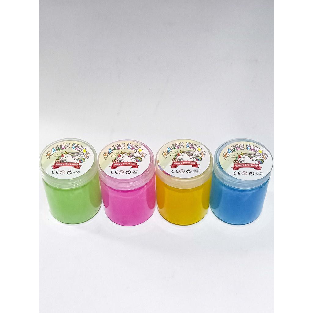 Slime Happy BirthDay Ngựa Lọ Đặc Slam Gudetama Squishy