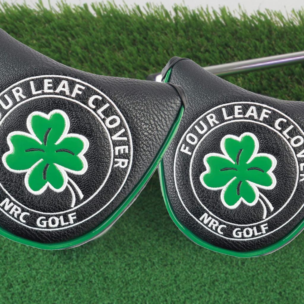 Pu Golf Putter Cover Half Mallet Head Cover Club Head Protector Guard