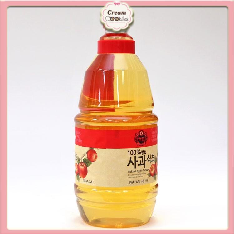 GIẤM TÁO HÀN QUỐC BEKSUL CHAI 1800ML