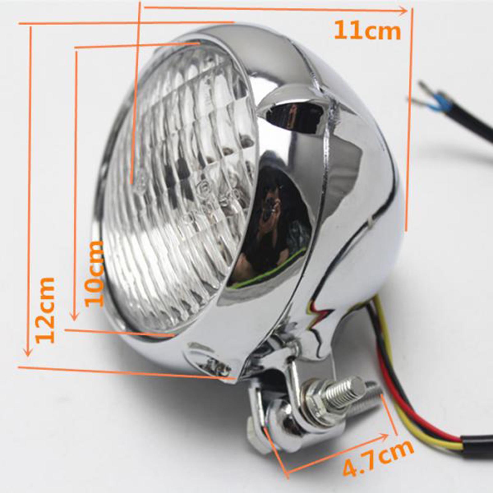 Motorcycle       Headlight       Amber       Light       Lamp       for