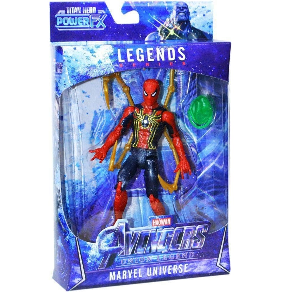 Mô hình khớp động Spider Iron Man Ultimate người nhện thiết giáp trong Marvel trong Avengers Endgame 1597