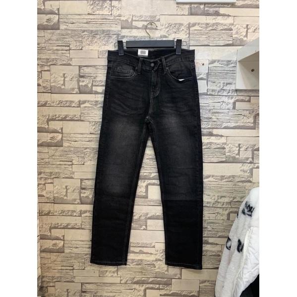 Quần jean nam đen xám LV 511 co dãn quần bò cao cấp