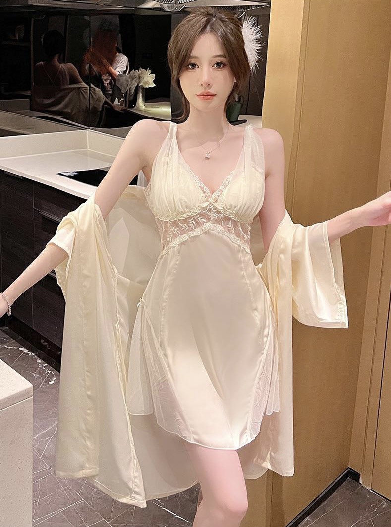 Đầm Ngủ Lụa Quý Phái (Không kèm áo choàng) - B.Lingerie