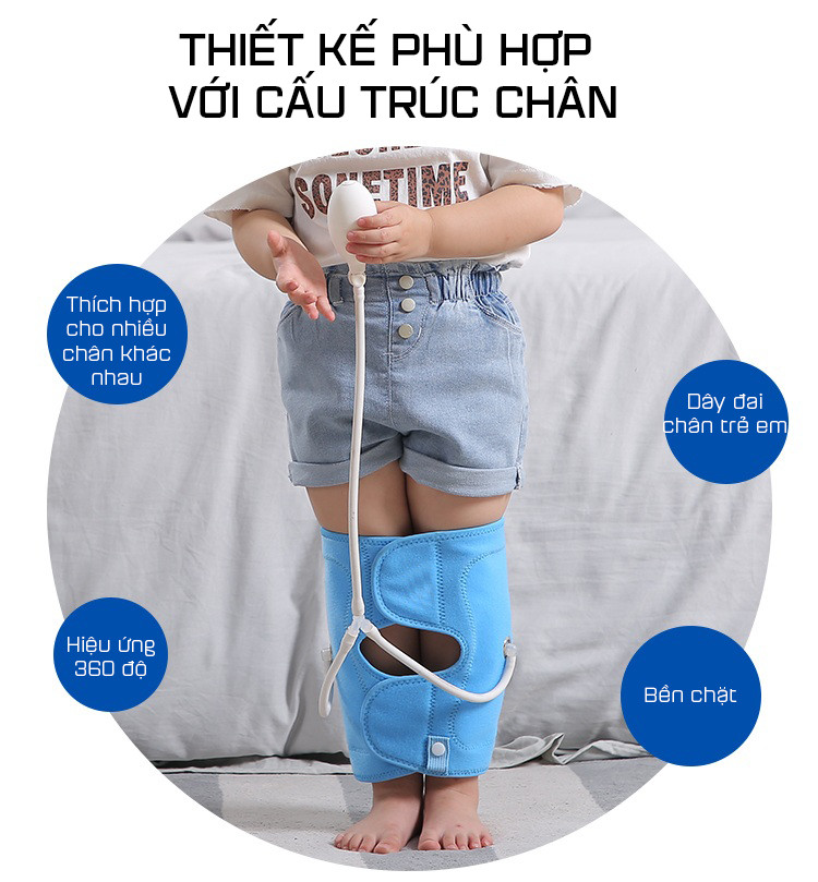 Đai Chỉnh Hình Cho Chân Vòng Kiềng Bằng Áp Suất Hơi Tùy Chỉnh