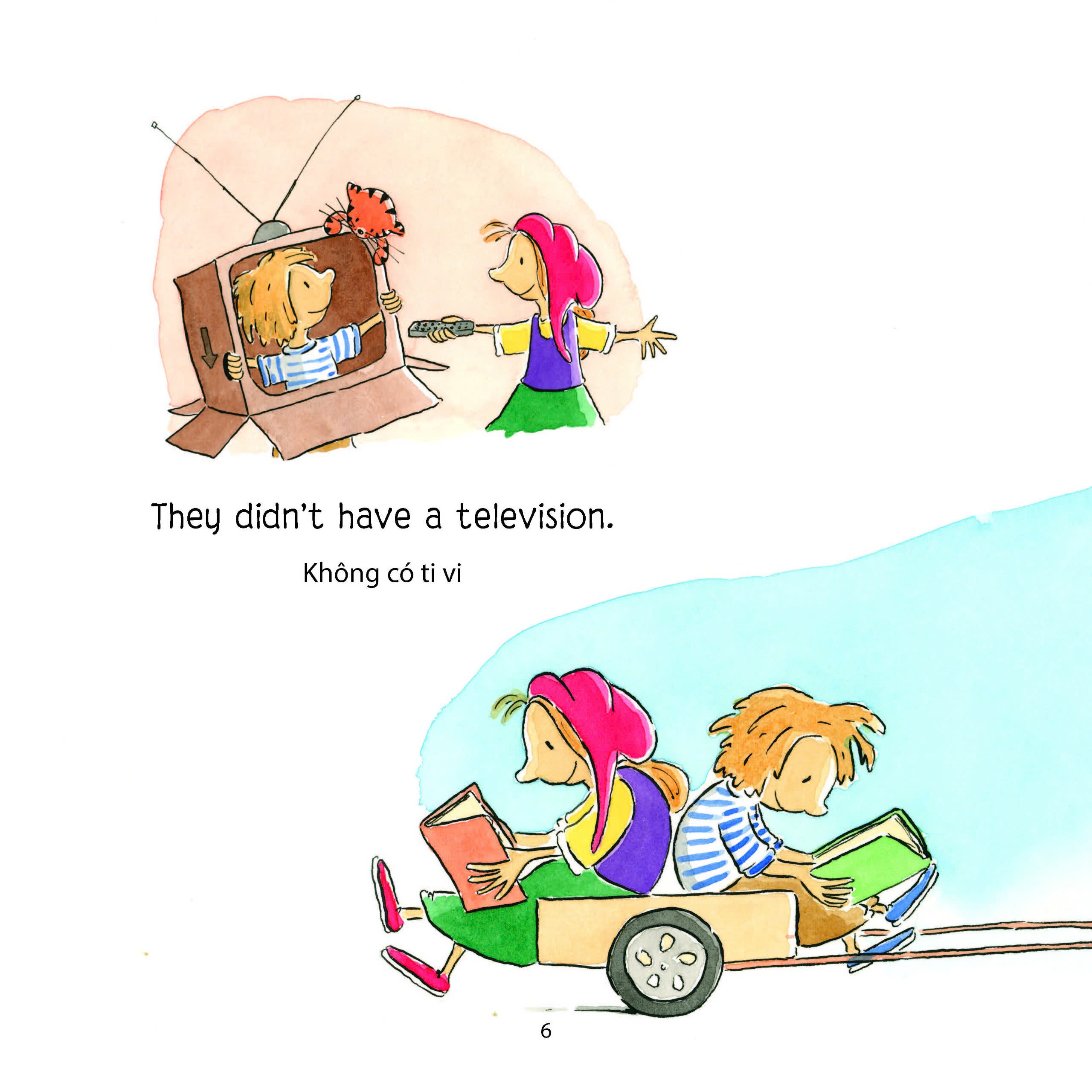 Những đứa trẻ yêu sách - Children who loved books song ngữ