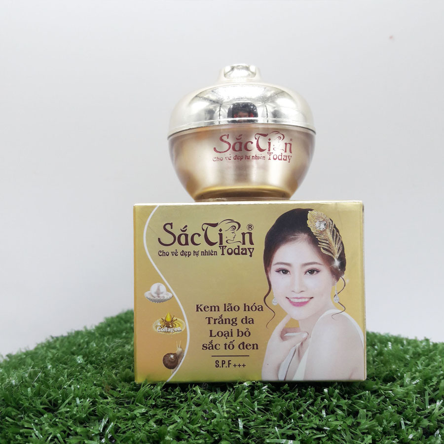 Kem Lão Hóa Trắng Da Giảm Thiểu Sắc Tố Đen Sắc Tiên Today 25g