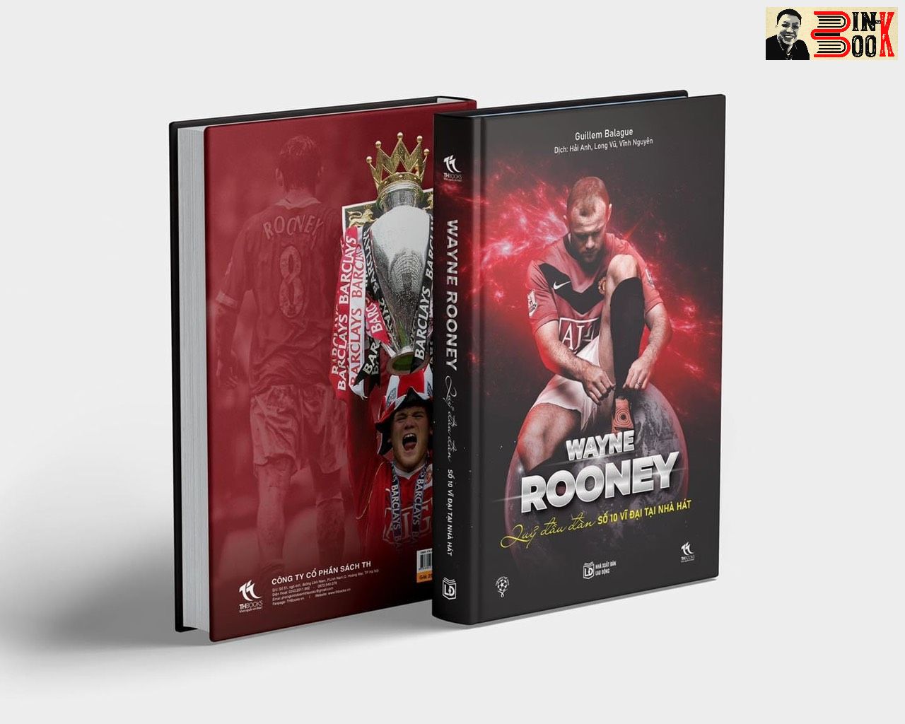 (Bìa mềm + tặng kèm 10 bao lì xì CLB Man Utd) WAYNE ROONEY – Quỷ Đầu Đàn, Số 10 Vĩ Đại Tại Nhà Hát- Matt Allen – NK Media Team dịch – THBooks -NXB Hà Nội