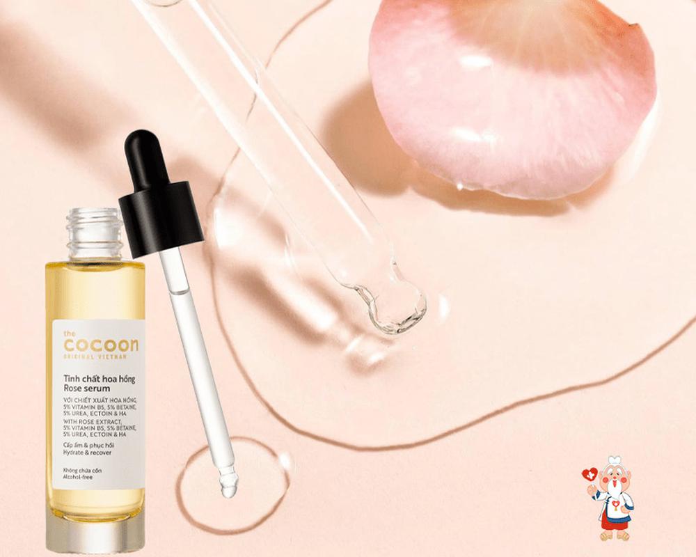 Tinh Chất Cấp Ẩm Và Phục Hồi Da Chiết Xuất Hoa Hồng Cocoon Rose Serum