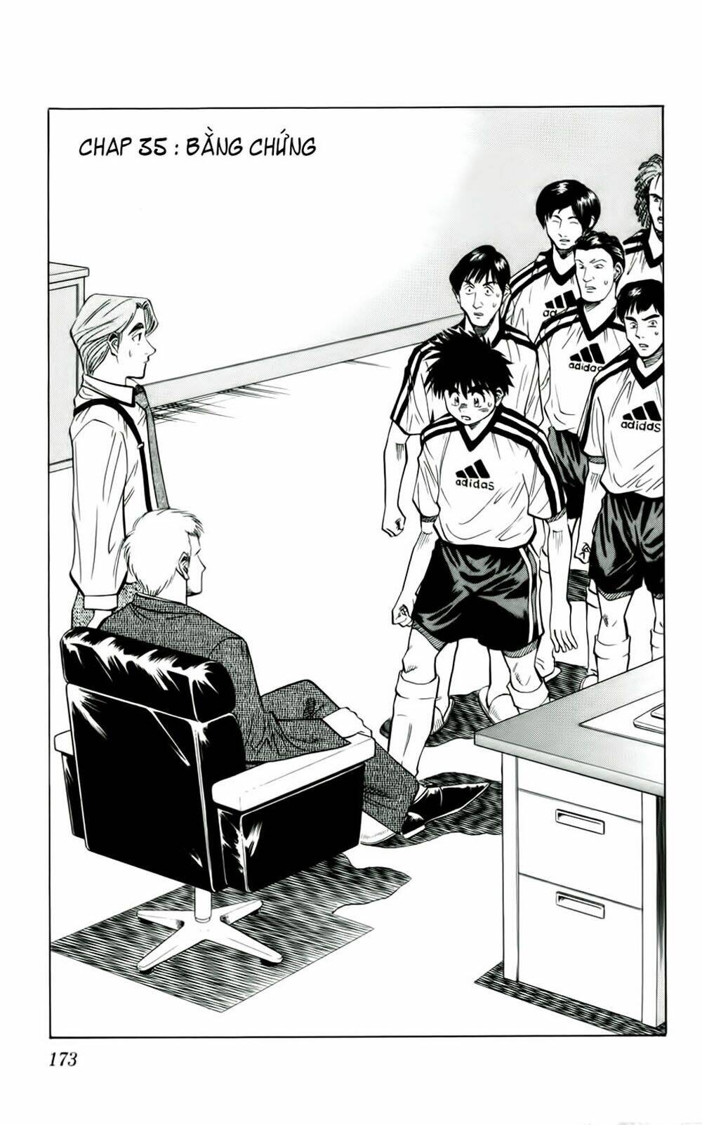 vũ điệu trên sân cỏ - fantasista chapter 35 1