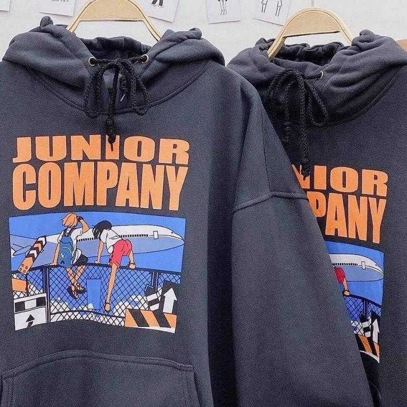 Áo Hoodie Junior Company Nỉ Lót Bông Unisex