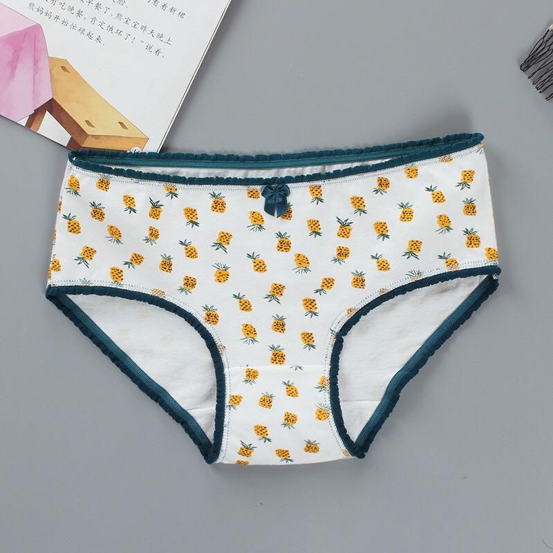 Quần Lót Cotton Kháng khuẩn Bé Gái Hình Trái Cây Thời Trang . Hàng Loại Đẹp.