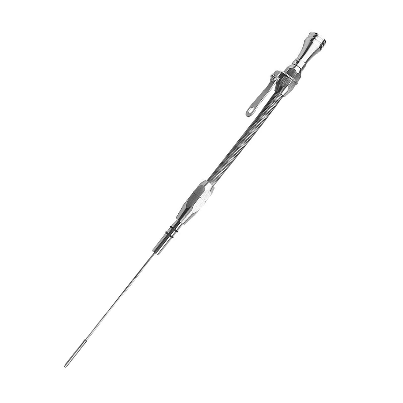 Oil Level Dipstick Stainless Braided Dipstick for  Sbc 305 Durable