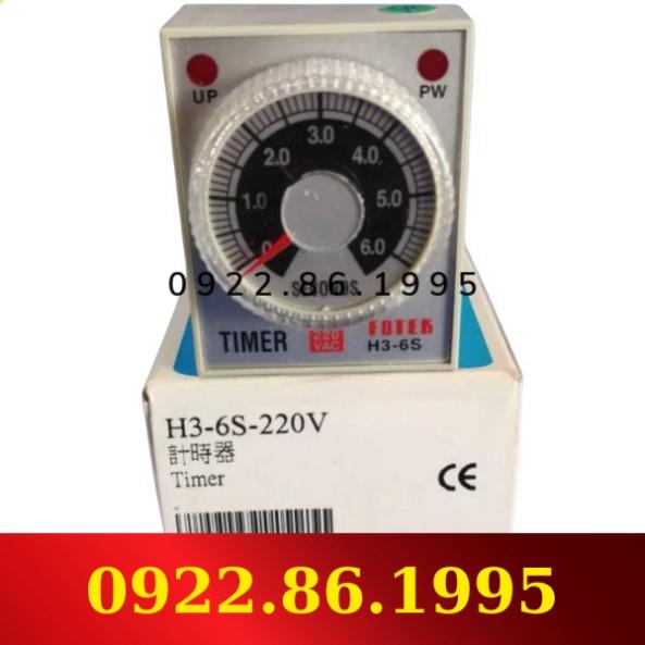 Bộ định thời gian Fotek H3-6S hàng mới