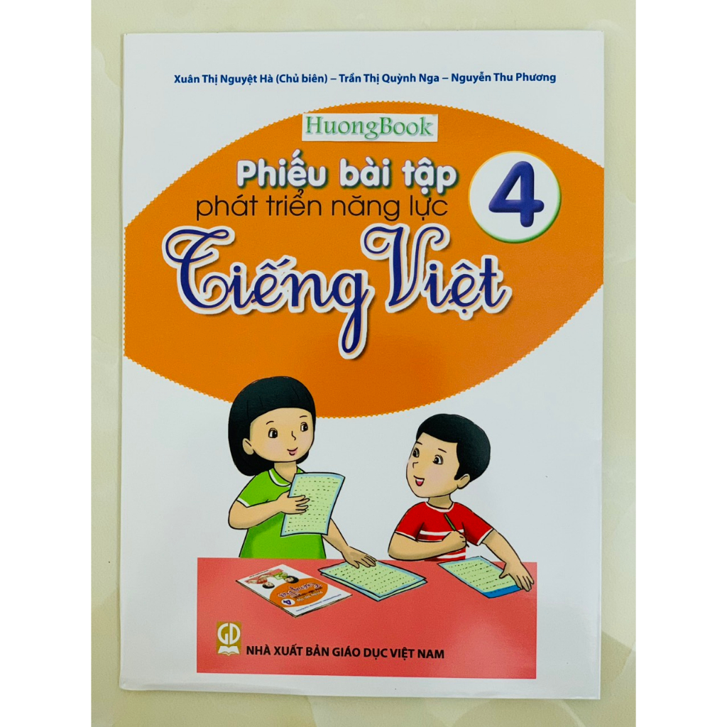 Sách - Phiếu bài tập phát triển năng lực tiếng việt 4