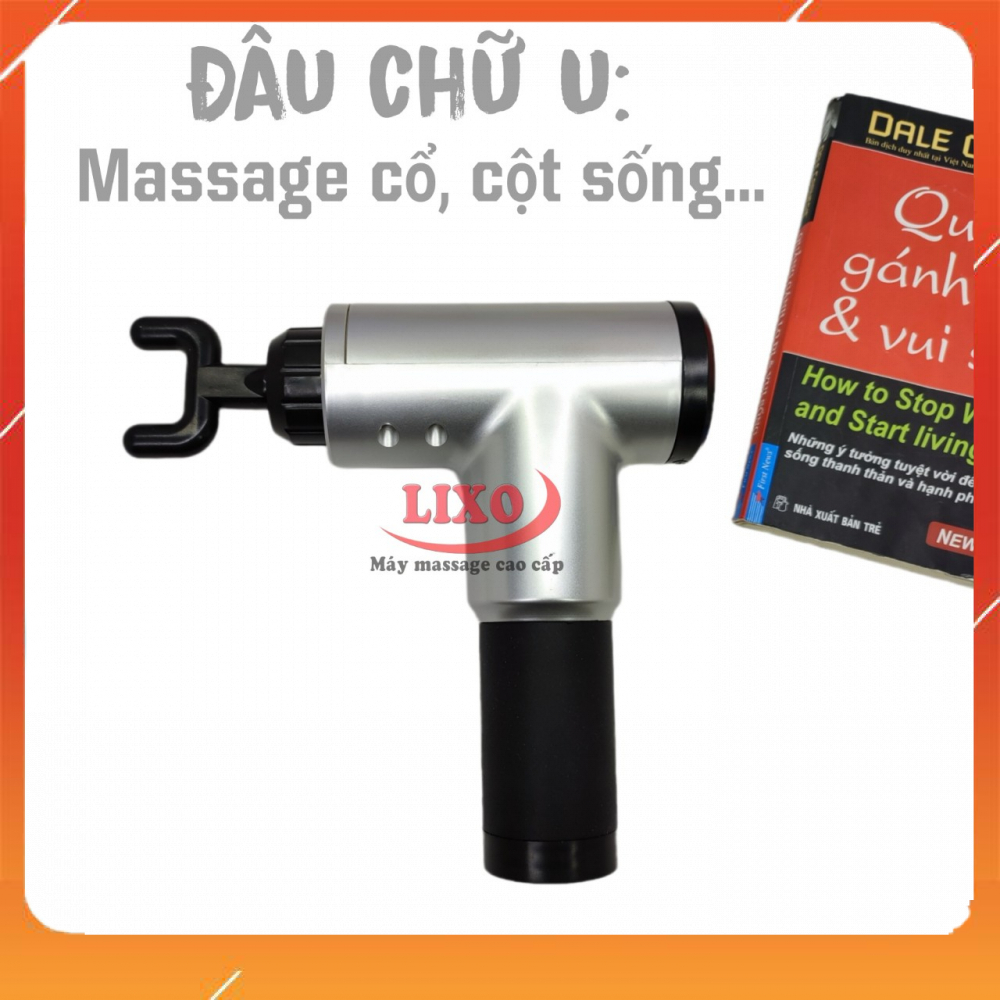 Máy Massage Cầm Tay LX 369 - Hỗ trợ giảm đau mỏi vai gáy, đau lưng, đau chân tay, đau nhức xương khớp