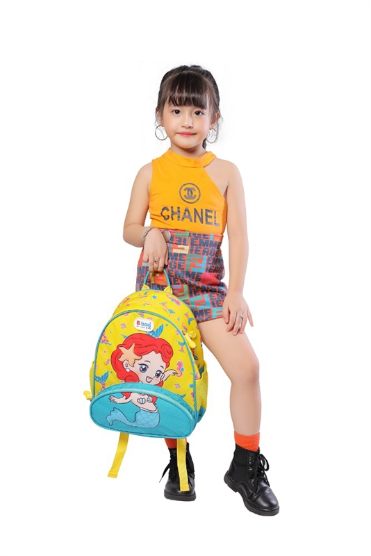 Ba Lô Mẫu Giáo Buddy-Mermaid B-12-100 Vàng