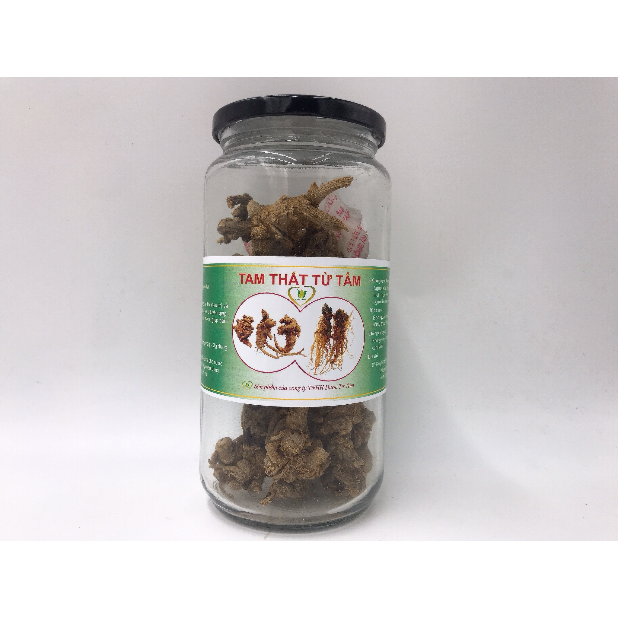 Tam Thất Từ Tâm - Hũ 250g Tam Thất Bắc Khô