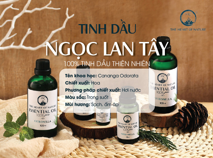 Tinh dầu cao cấp Ngọc Lan Tây PK 10ml