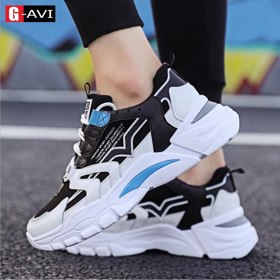 Giày sneaker nam tăng chiều cao hàng full box mẫu mới phong cách trẻ trung năng động hot trend 2021 AVi364