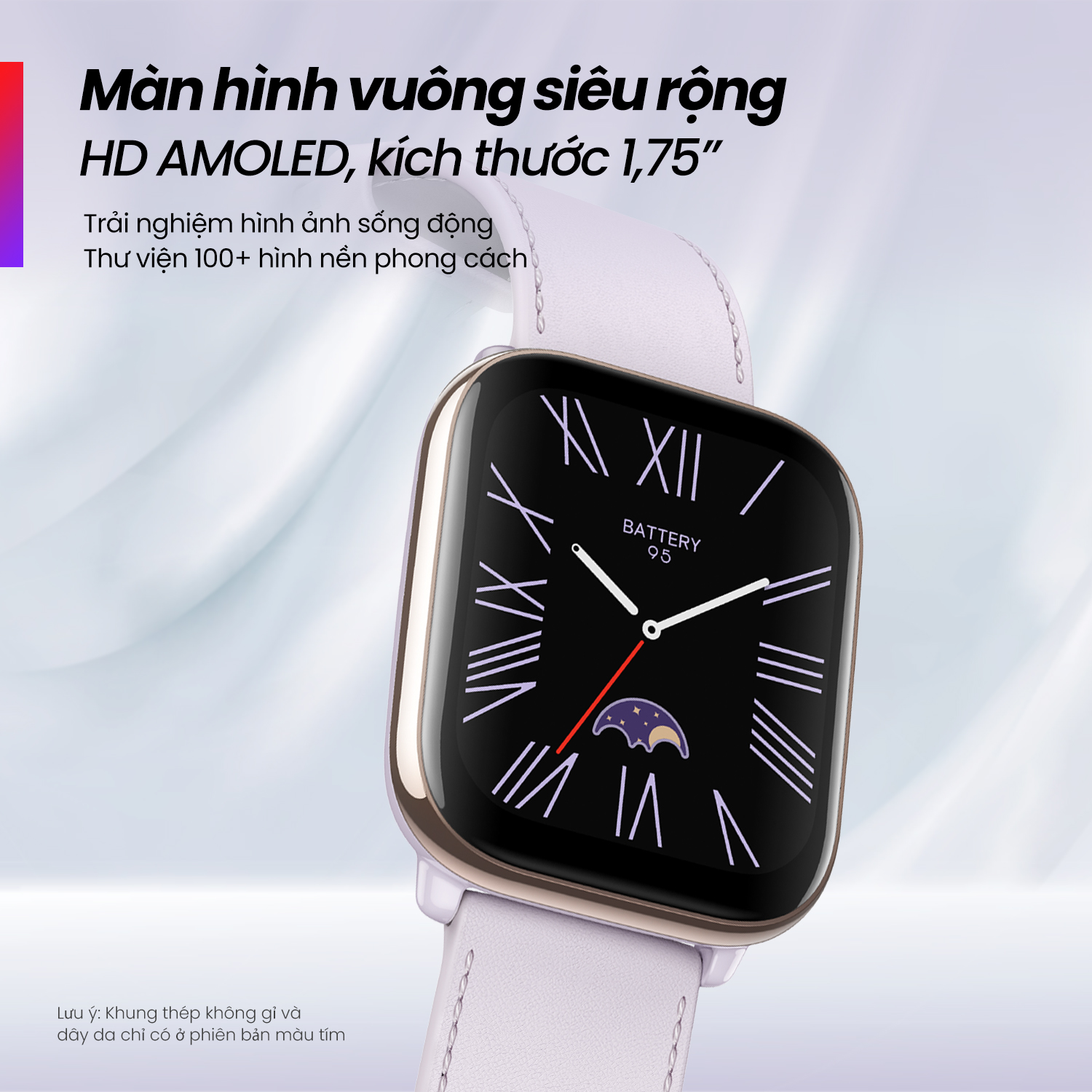 Đồng hồ thông minh Amazfit Active - Nghe gọi Bluetooth &amp; phát nhạc - Thiết kế thời trang - Hàng Chính Hãng - Bảo hành 12 tháng