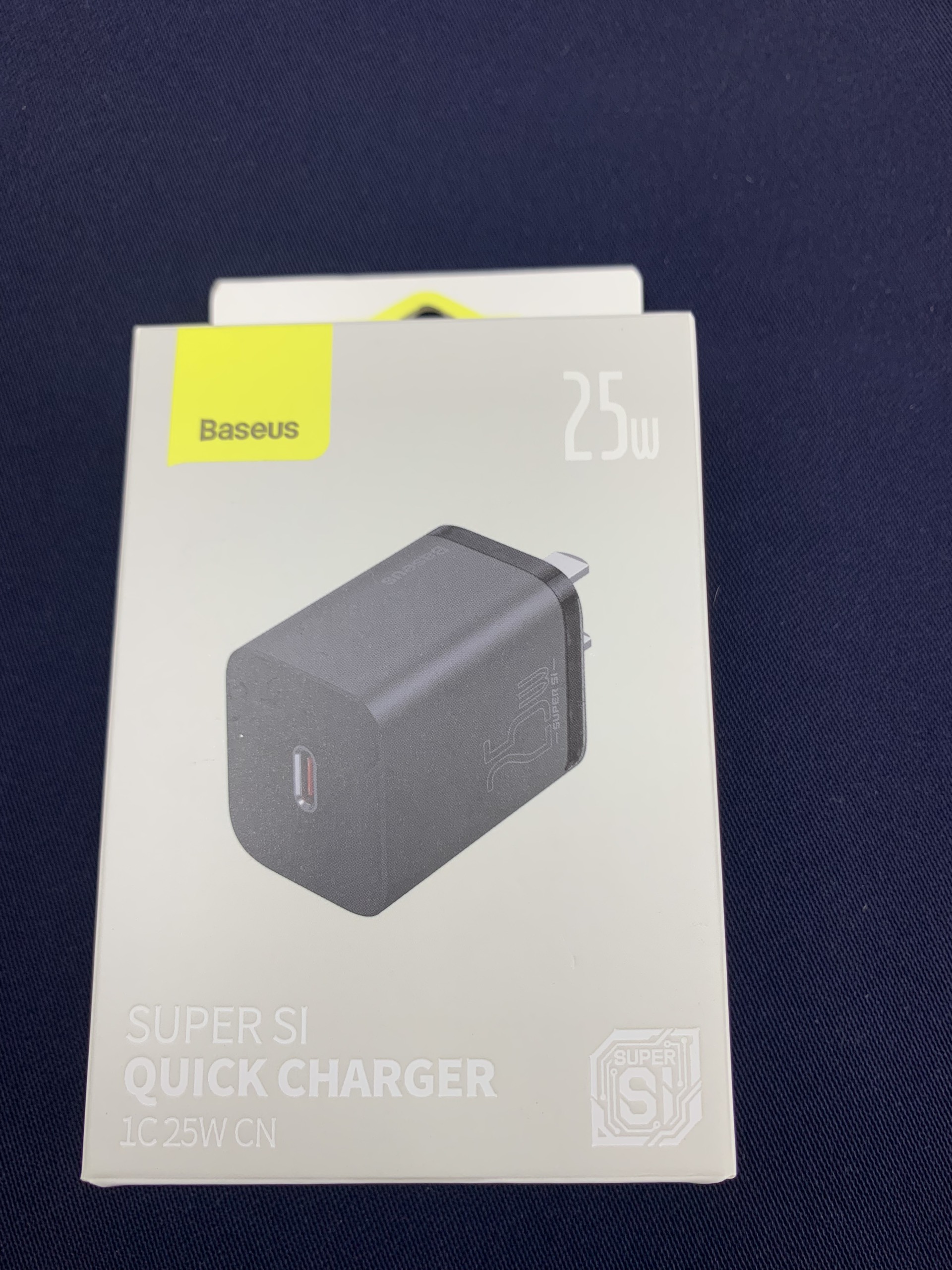 Củ sạc nhanh nhỏ gọn Baseus Super Si Pro Quick Charger 1C 25W hàng chính hãng