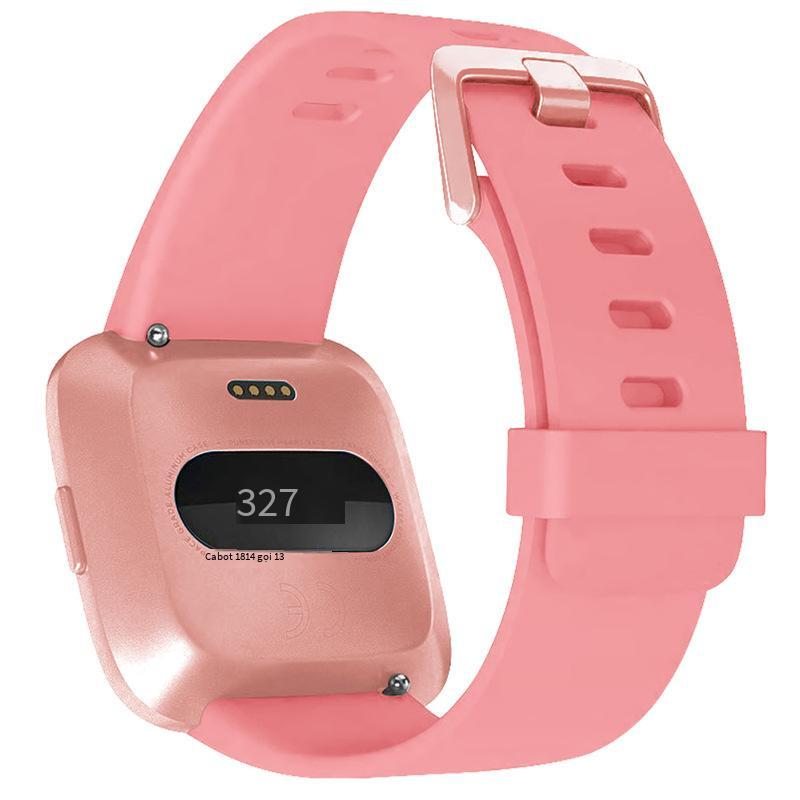 Giá tốt nhất Dây đeo silicon Fitbit Versa Dây đeo cổ tay thể thao Versa2/Lite dây đeo thay thế chính thức 14 màu