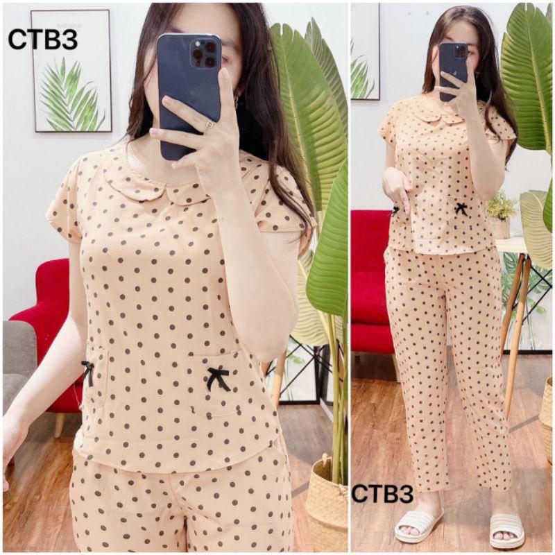 Quần áo đồ bộ cổ sen cao cấp
